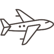 飛行機のアイコン